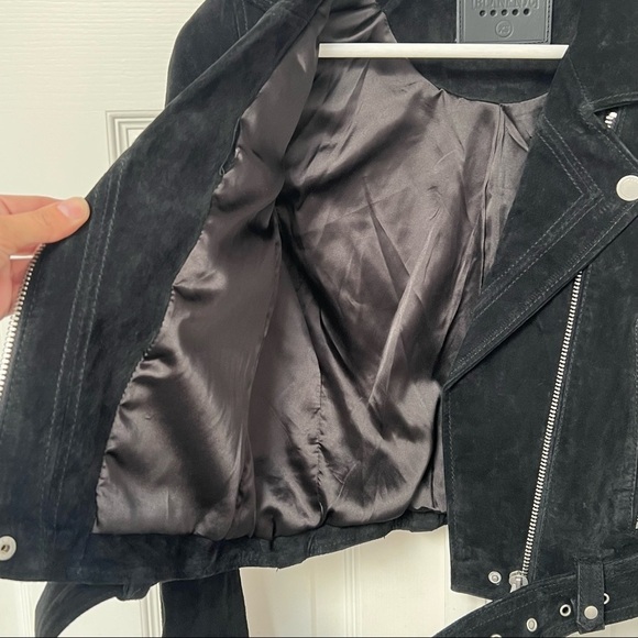 NWT Blank NYC Suede Moto Jacket XS​ - Picture 5 of 11